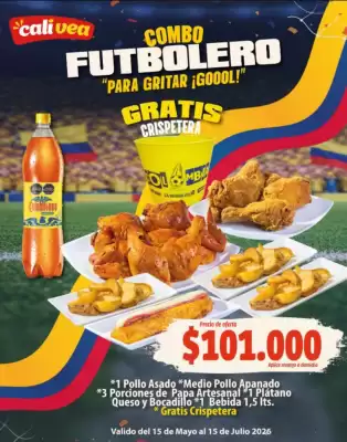 Cali Vea (válido hasta 15-06)