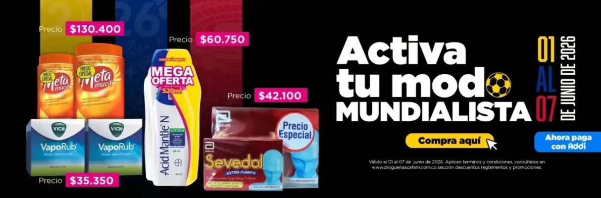 Cafam (válido hasta 7-06)