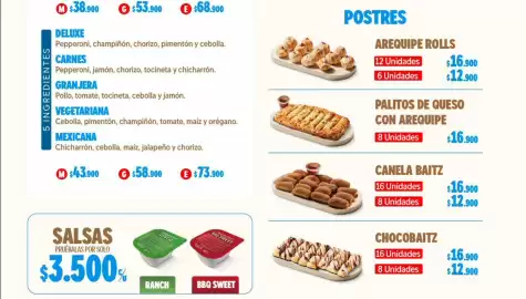 Catálogo Domino's Pizza Página 10