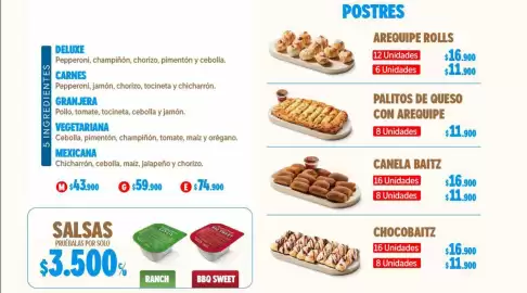 Catálogo Domino's Pizza Página 13
