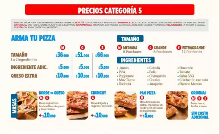 Catálogo Domino's Pizza Página 14
