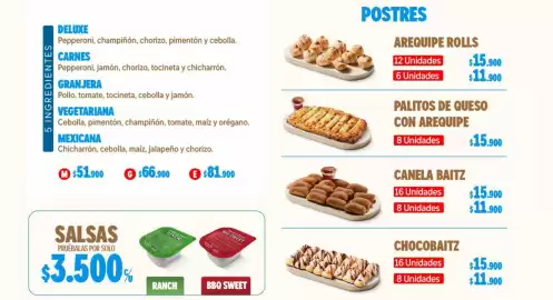 Catálogo Domino's Pizza Página 16