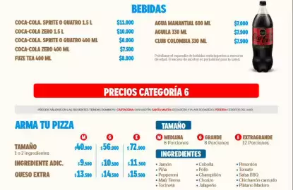 Catálogo Domino's Pizza Página 17