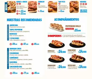 Catálogo Domino's Pizza Página 18