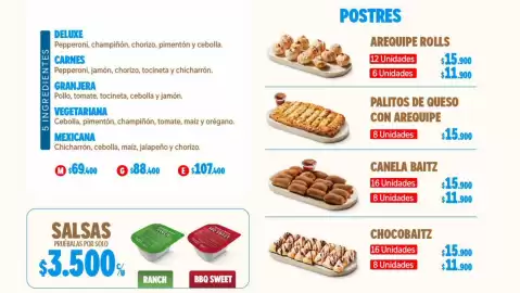Catálogo Domino's Pizza Página 19