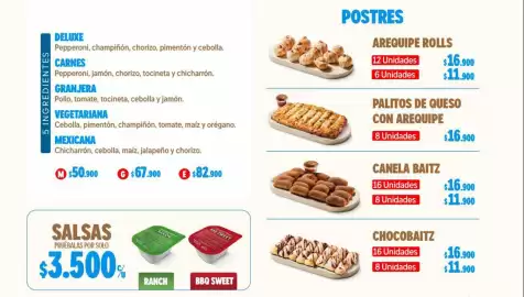 Catálogo Domino's Pizza Página 22