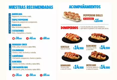 Catálogo Domino's Pizza Página 3