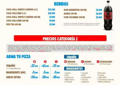 Catálogo Domino's Pizza Página 5