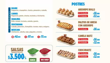 Catálogo Domino's Pizza Página 7