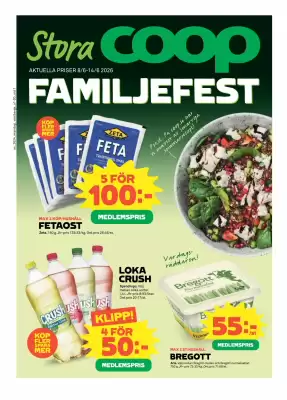 Stora Coop reklamblad (giltig till och med 15-06)