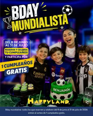 Happyland (válido hasta 31-07)