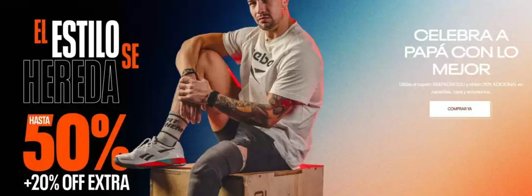 Reebok (válido hasta 30-06)