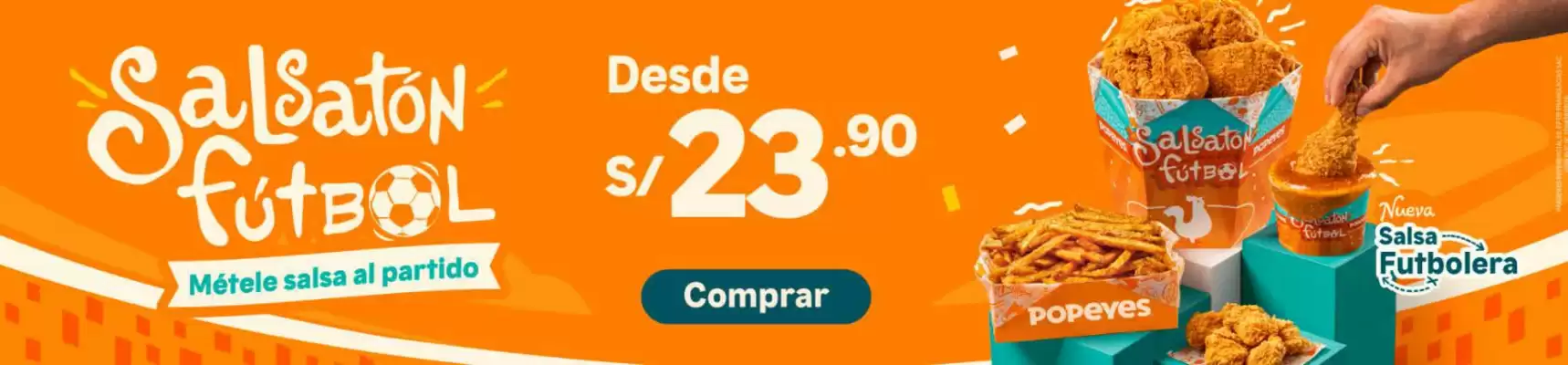 Popeyes (válido hasta 31-07)