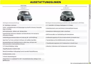 Opel Prospekt Seite 2