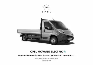 Opel Prospekt Seite 1