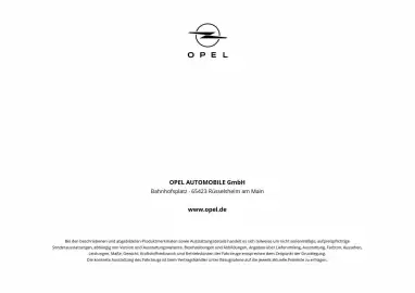 Opel Prospekt Seite 19