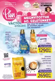 PlusMarket akciós újság Oldal 1