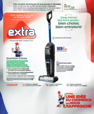 Extra (valable jusqu'au 8-08)