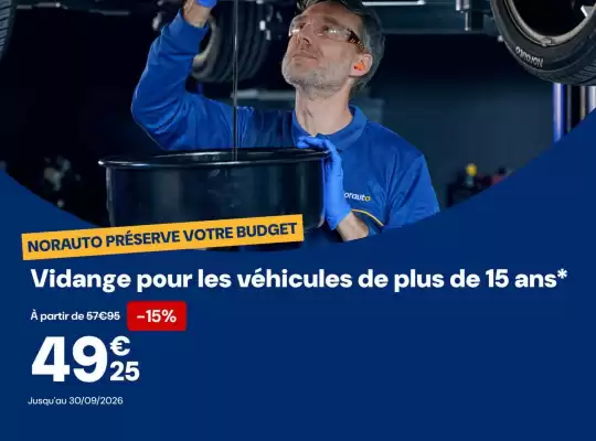 Norauto (valable jusqu'au 30-09)