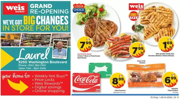 Weis Markets (valid until 10-06)