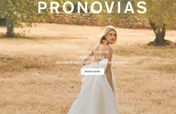 Pronovias (válido até 14-06)