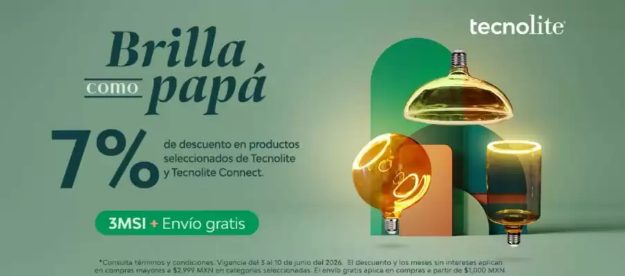 Tecnolite (válido hasta 10-06)