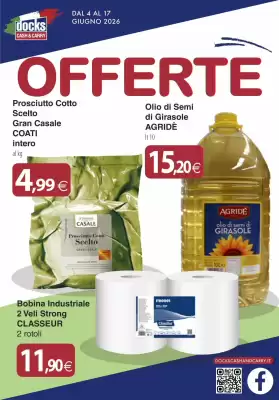 Volantino Docks Cash&Carry (valido fino al 17-06)