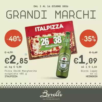 Borello (valido fino al 16-06)