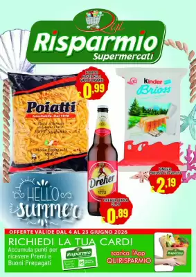 Risparmio (valido fino al 23-06)