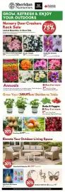 Sheridan Nurseries flyer week 23 Page 1