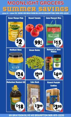 Moonlight Grocers flyer (valid until 10-06)