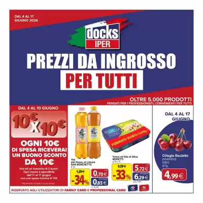 Docks Cash&Carry (valido fino al 17-06)