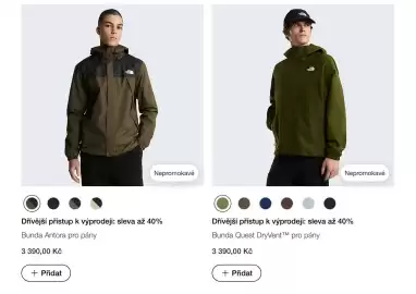 The North Face leták Strana 1
