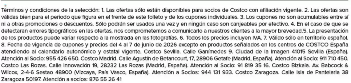 Catálogo Costco Página 4