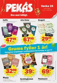 Pekås reklamblad vecka 24 Sida 1