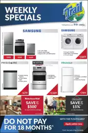 Trail Appliances flyer week 23 Page 1