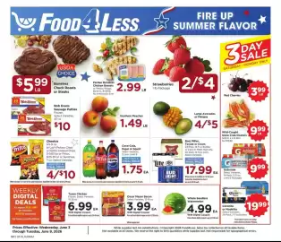 Food 4 Less weekly ad week 23 Page 1