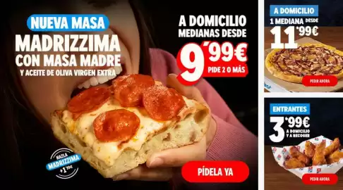 Folleto Domino's Pizza Página 1