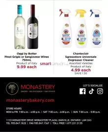 Monastery Bakery flyer Page 7