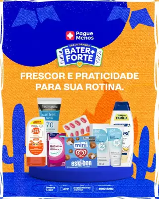 Farmácias Pague Menos (válido até 7-06)