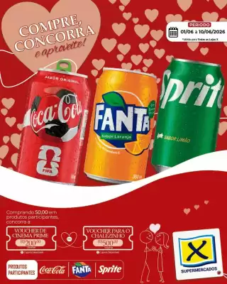 Folheto X Supermercados (válido até 10-06)