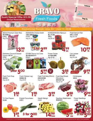 Bravo Fresh Foods (valid until 11-06)