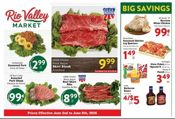 Rio Valley Market (valid until 8-06)