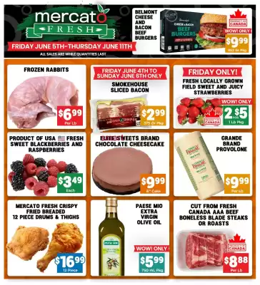 Mercato Fresh flyer (valid until 11-06)