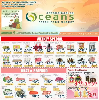 Oceans Fresh Food Market flyer