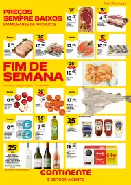 Folheto Continente | Fim de Semana Página 1