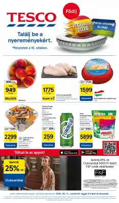 Tesco akciós újság