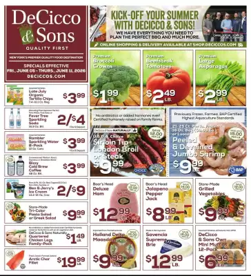 DeCicco & Sons weekly ad