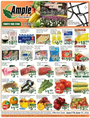 Ample Food Market flyer (valid until 11-06)