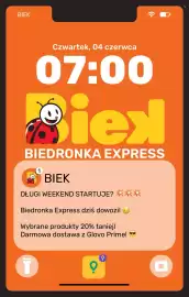 Biedronka gazetka Strona 1